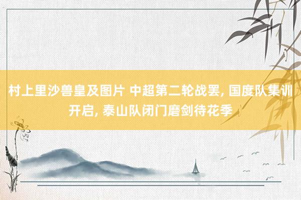 村上里沙兽皇及图片 中超第二轮战罢， 国度队集训开启， 泰山队闭门磨剑待花季