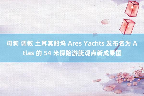 母狗 调教 土耳其船坞 Ares Yachts 发布名为 Atlas 的 54 米探险游艇观点新成果图